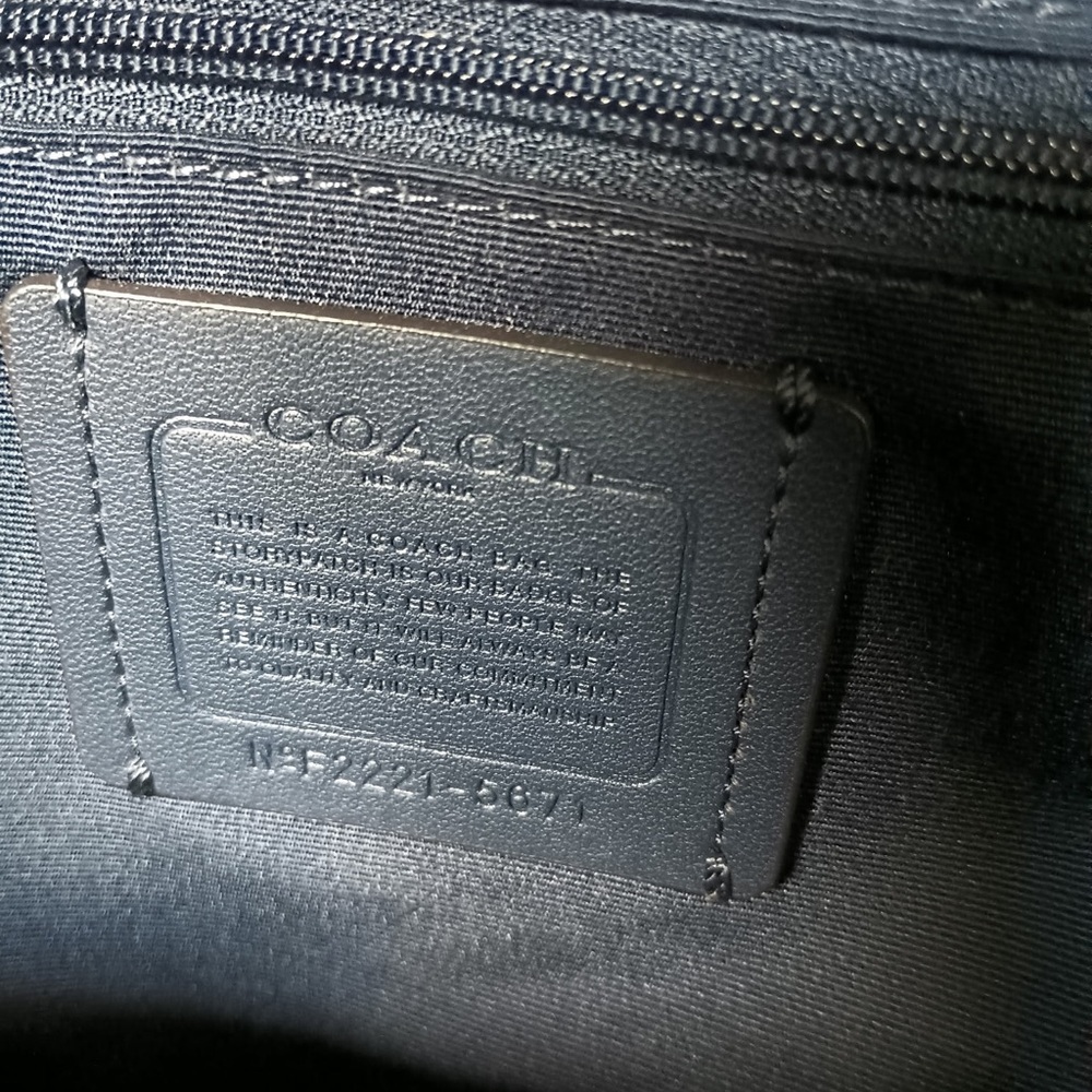 ♥️COACH Brand Green and Brown Court Backpack - Picture 2 of 13